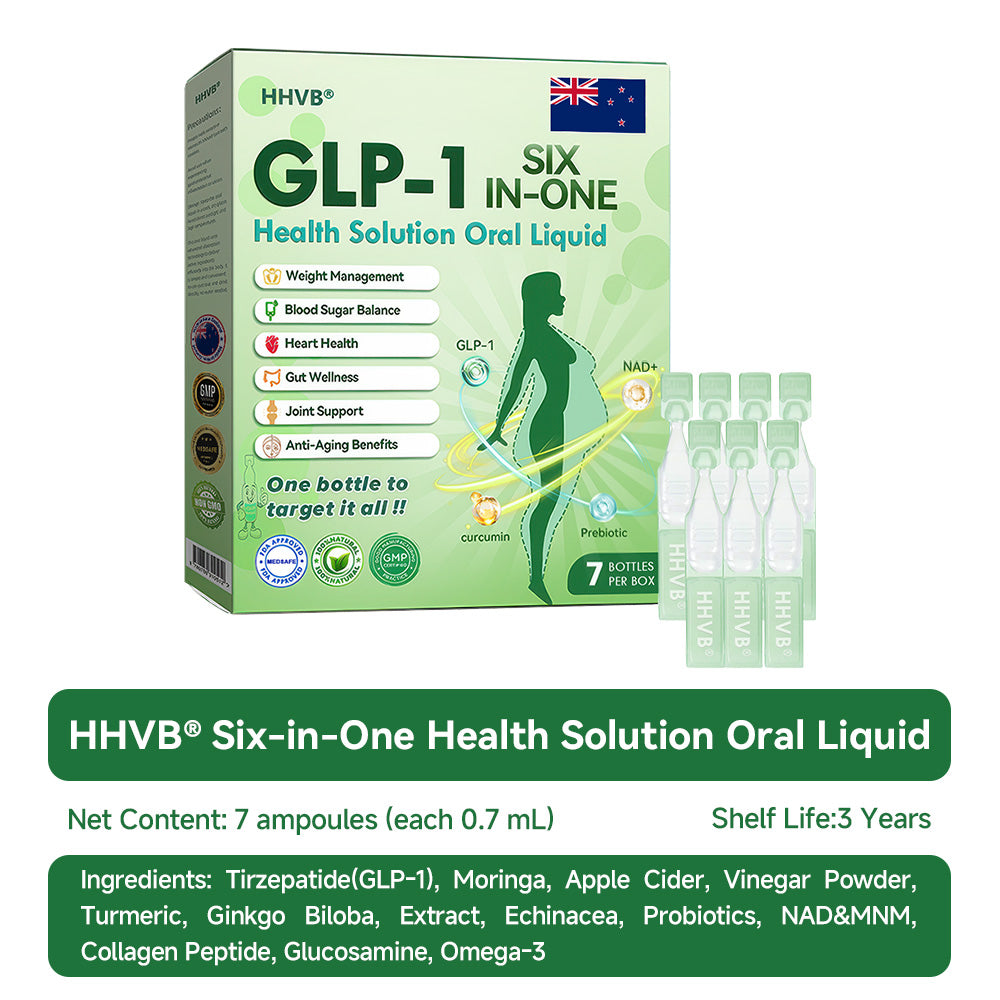 (HHVB®) ❤️ Only 6 boxes left! Take an extra 30% off today! GLP-1 Oral Solution is clinically proven to help control weight and blood sugar with long-lasting results in just 4 to 6 boxes. Don't wait another year, act now!