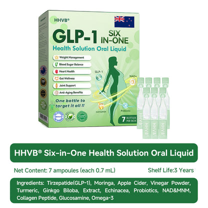 (HHVB®) ❤️ Only 6 boxes left! Take an extra 30% off today! GLP-1 Oral Solution is clinically proven to help control weight and blood sugar with long-lasting results in just 4 to 6 boxes. Don't wait another year, act now!