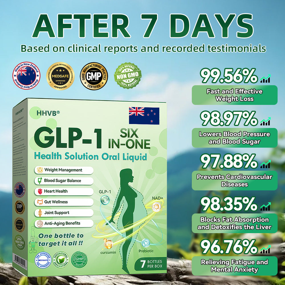 (HHVB®) ❤️ Only 6 boxes left! Take an extra 30% off today! GLP-1 Oral Solution is clinically proven to help control weight and blood sugar with long-lasting results in just 4 to 6 boxes. Don't wait another year, act now!
